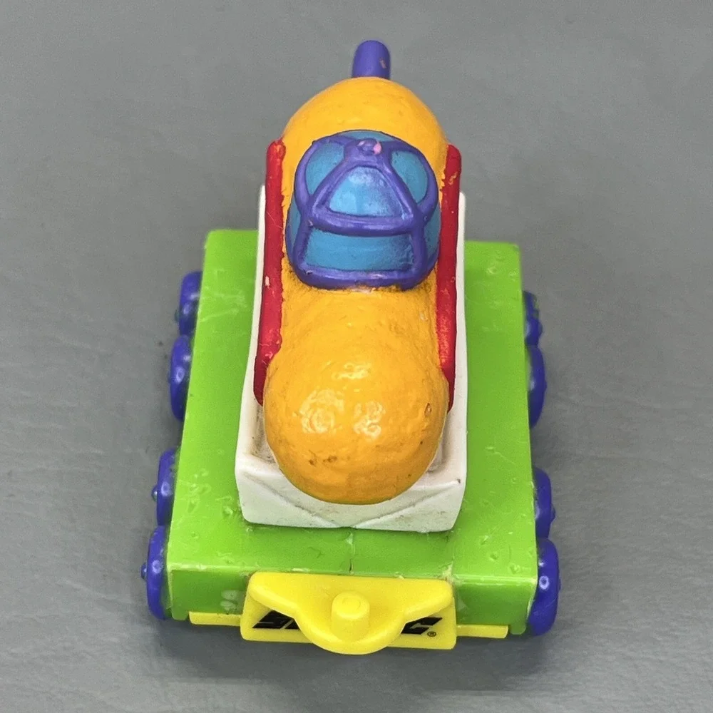 Sonic Drive in 1997 Wacky Pack Toys Chew Chew Train Hotdog Corndog Dr Pepper